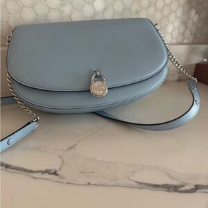 Michael Kors Sky Blue Crossbody Bag